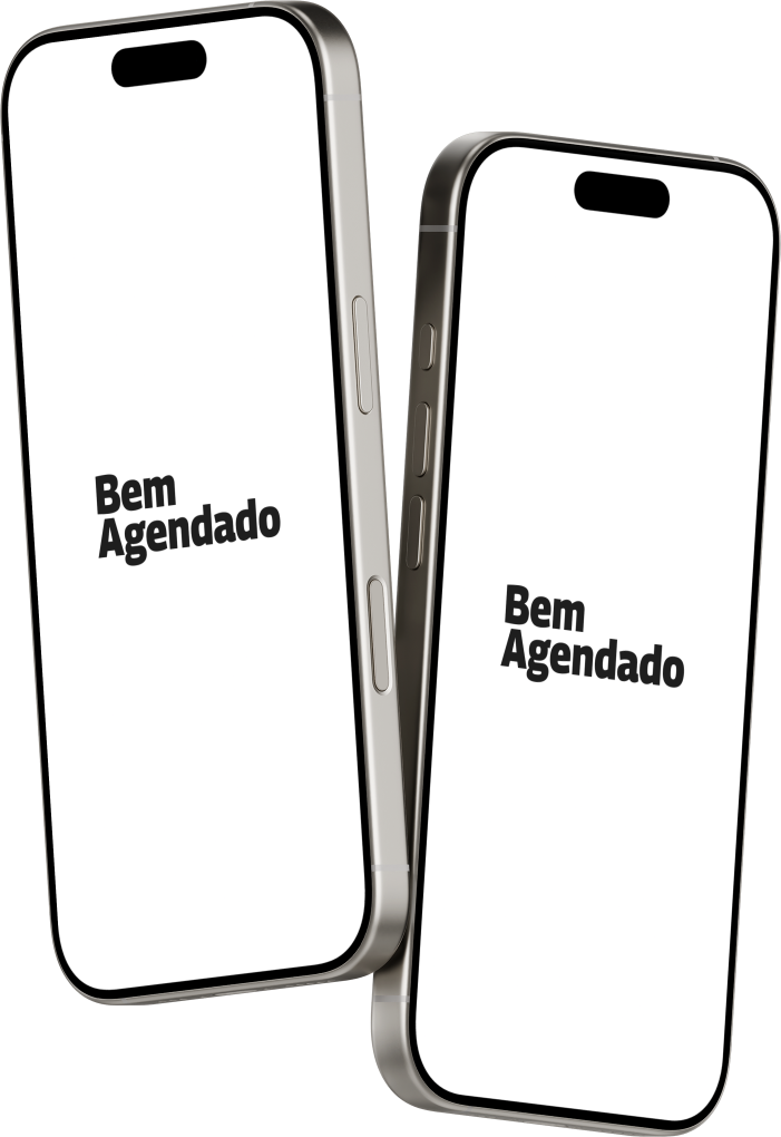 Mockup de agendamento